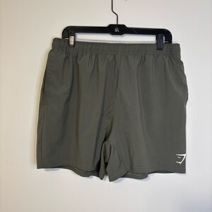 Gymshark Olive Athletic Shorts